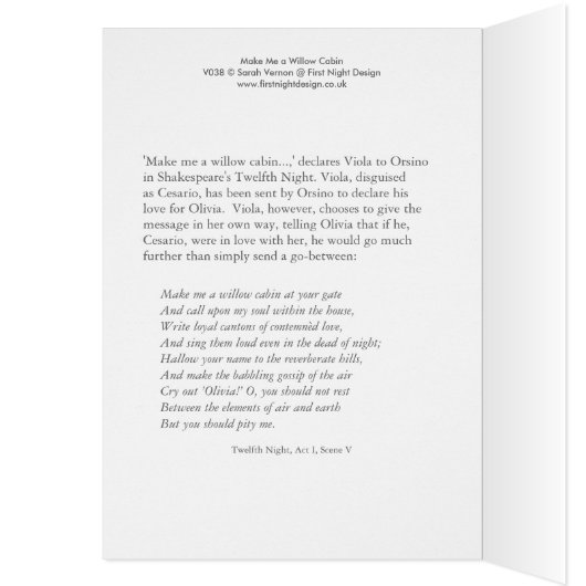 Make Me a Willow Cabin... (Inside (Left))