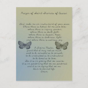 Make Me An Instrument Postcard