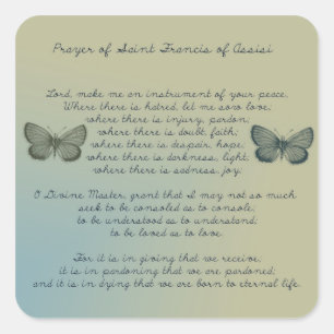 Make Me An Instrument Square Sticker