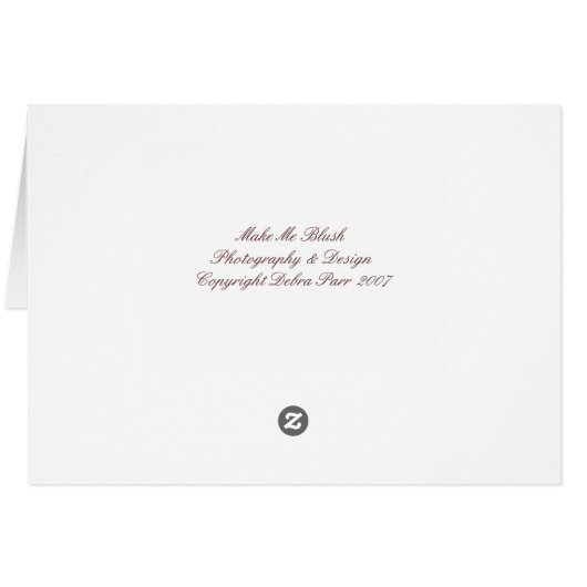 Make Me Blush Cards (Back Horizontal)
