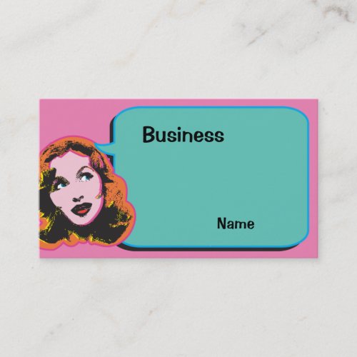 Make Me Laugh Business Card