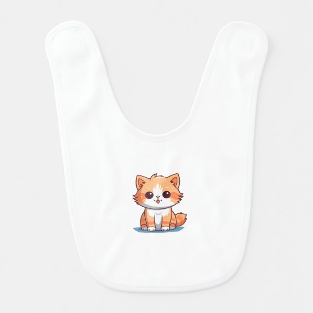 Make mealtime extra sweet with this adorable  baby bib (Front)