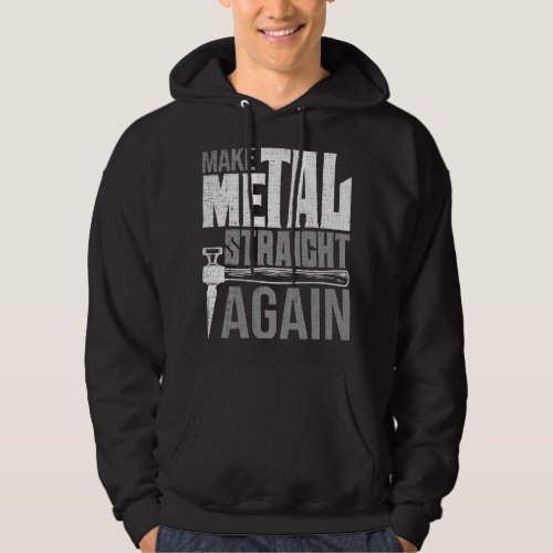 Make Metal Straight Again Auto Body Painter Car De Hoodie