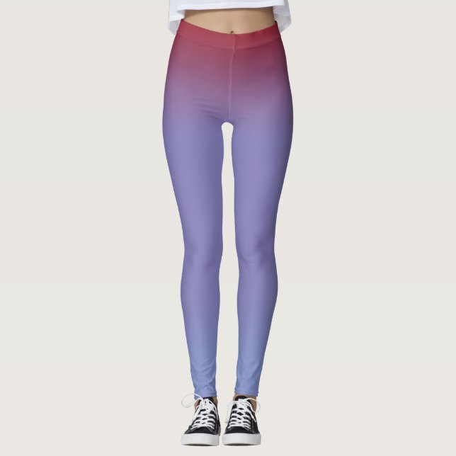 Make Mine Grape Leggings (Front)