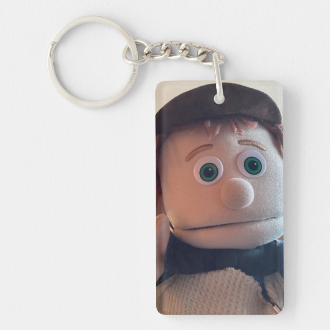 Make Mondays fun, with Mikey! Keychain (Front)