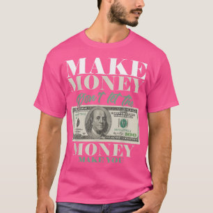 Make Money Dollar Cash Millionaire Cryptocurrency  T-Shirt