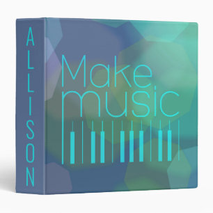 Make Music 3 Ring Binder
