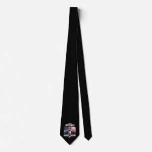 Make My Birthday Great Again Funny Trump Neck Tie