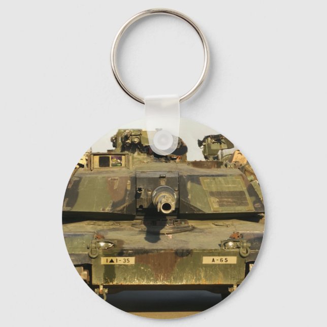 Make My Day M1A1Abrams MBT Keychain (Front)