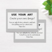 Make my own art photo logo oversize chubby design (Desk)