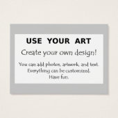 Make my own art photo logo oversize chubby design (Back)