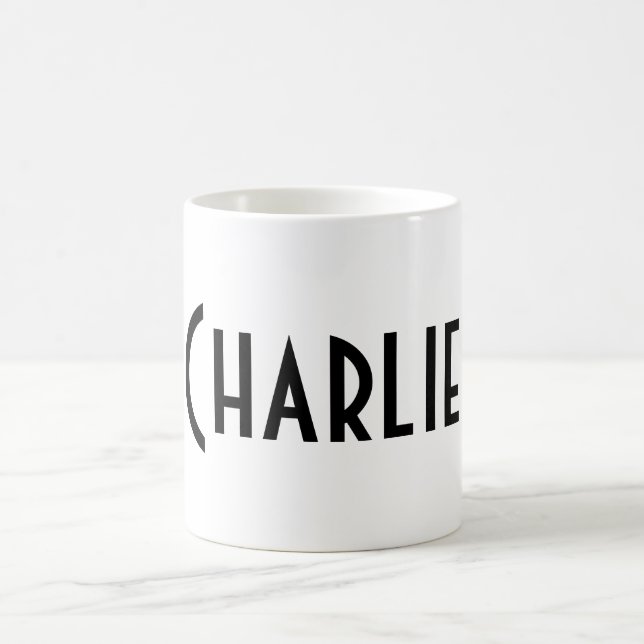Make My Own Custom Name Mug Personalization Naming (Center)