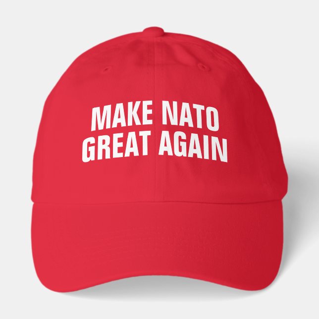 Make Nato Great Again political hat (Front)