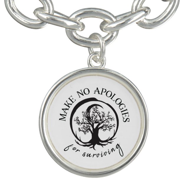 Make No Apologies For Surviving Bracelet (Design)