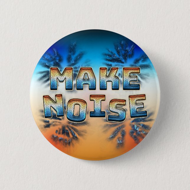 Make Noise Button (Front)