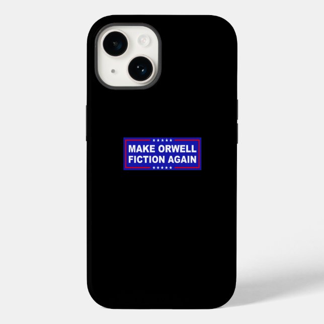 Make Orwell Fiction Again Case-Mate iPhone Case (Back)