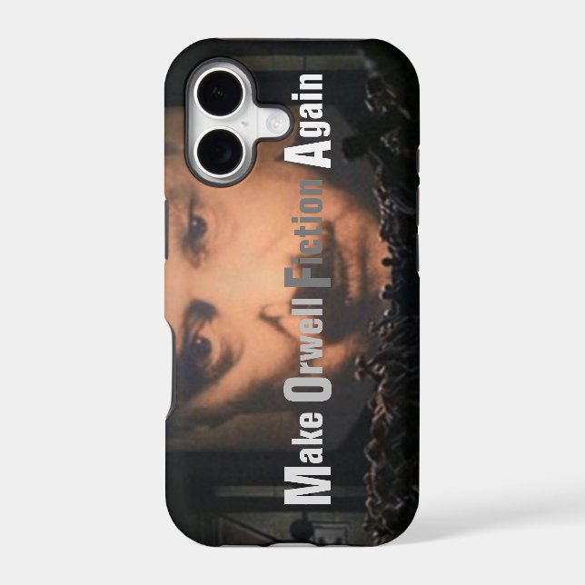 Make Orwell Fiction Again Case-Mate iPhone Case (Back)