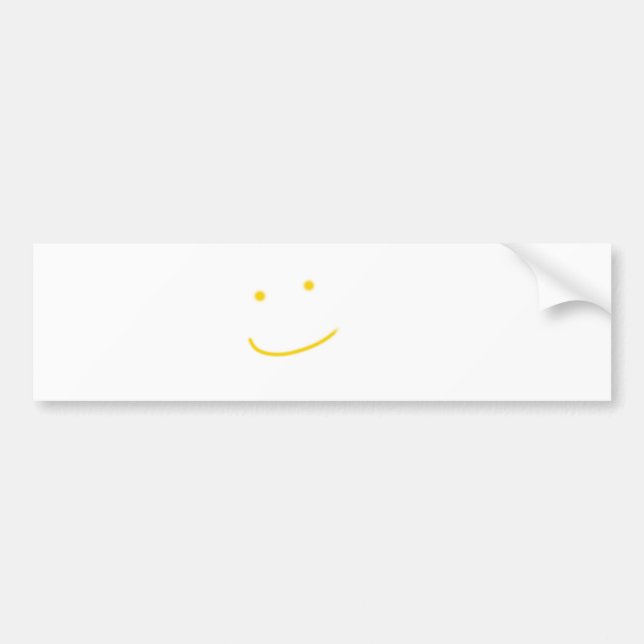 Make other happy bumper sticker (Front)