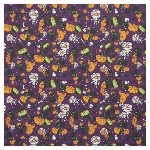 Make own Kawaii Halloween Print Fashion with cute Fabric