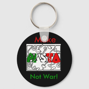 Make Pasta not war! Keychain