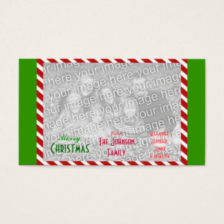 Make personal Merry Christmas Family Photo