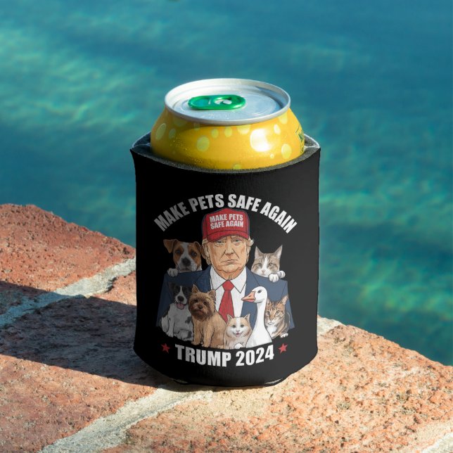 Make Pets Safe Again Trump 2024 Save Our Pets Can Cooler (In Situ Pool)