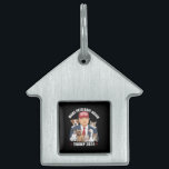 Make Pets Safe Again Trump 2024 Save Our Pets Pet ID Tag<br><div class="desc">Make Pets Safe Again Trump 2024 Save Our Pets</div>