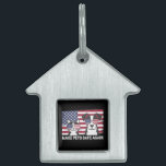 Make Pets Safe Again Trump Harris Debate 2024 Pet ID Tag<br><div class="desc">Make Pets Safe Again Trump Harris Debate Eating The Dogs Cat</div>