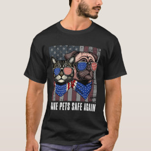 Make Pets Safe Again Trump Harris Debate Eating Th T-Shirt