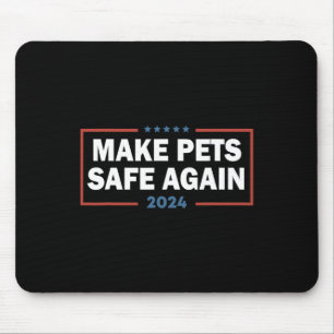 Make Pets Safe Again Trump Harris Dete Eating The Mouse Pad