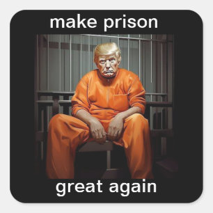 make prison square sticker