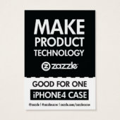 Make Product Card (Back)