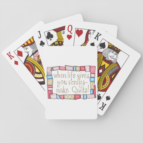 Make Quilts Playing Cards