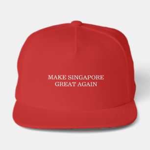 Make Singapore Great Again Snap Back Hat