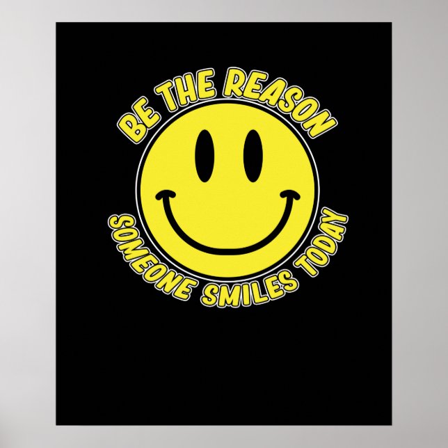 Make Someone Smile Anti Bullying Kindness Unity Poster (Front)