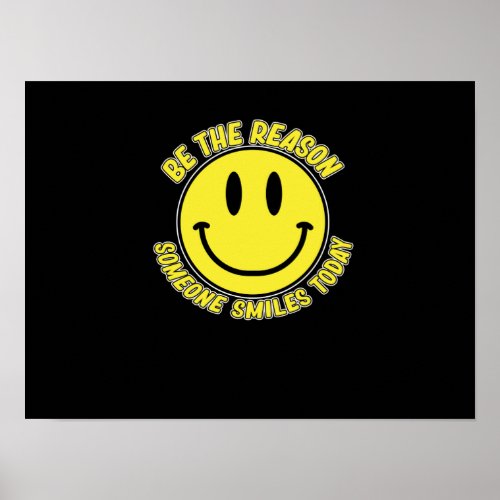 Make Someone Smile Anti Bullying Kindness Unity Poster