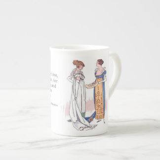 Make sport for our neighbours - Pride & Prejudice Bone China Mug