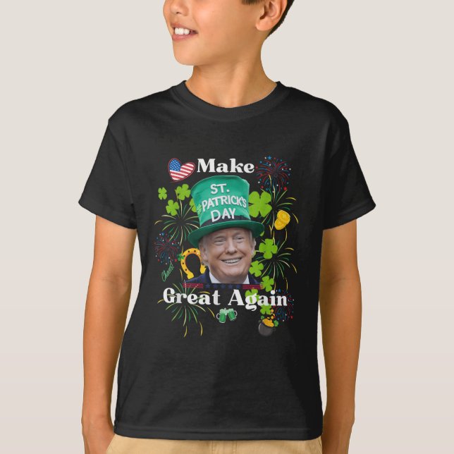 Make St. Patrick’s Day Great Again Shirt  (Front)