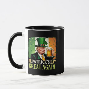 Make St. Patrick's Great Again Trump Irish  Mug