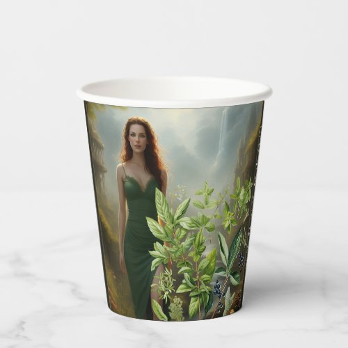 Make tea Not war fantasy valley custom text Paper Cups