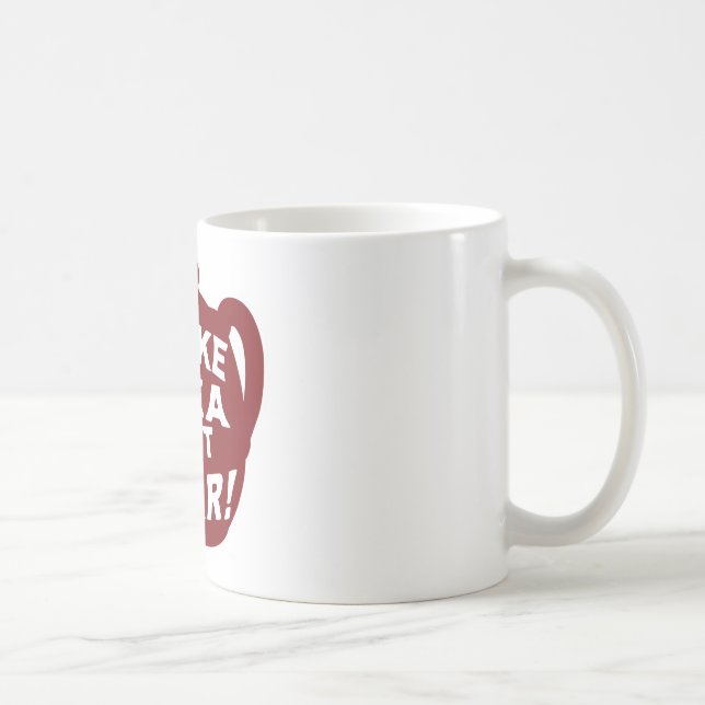 Make Tea Not War v8 Coffee Mug (Right)