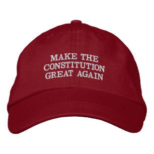 MAKE THE CONSTITUTION GREAT AGAIN EMBROIDERED BASEBALL CAP