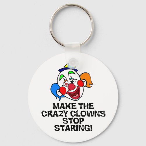 Make the Crazy Clowns Keychain