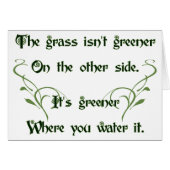 Make the Grass Greener (Front Horizontal)