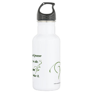 Make the Grass Greener Stainless Steel Water Bottle