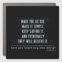 Make The Lie Big Magnet