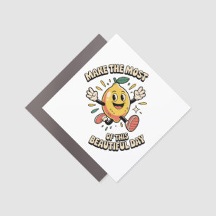 Make the Most – Lemon Fridge Magnet