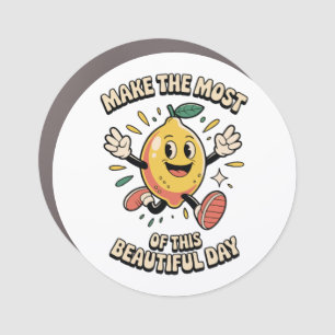 Make the Most – Lemon Fridge Magnet