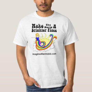 Make The World A Brighter Place Hope Mermaid Promo T-Shirt