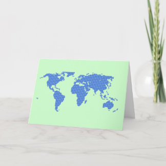 make the World better greeting card